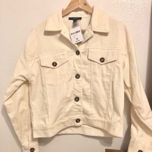 Cream Corduroy Jacket